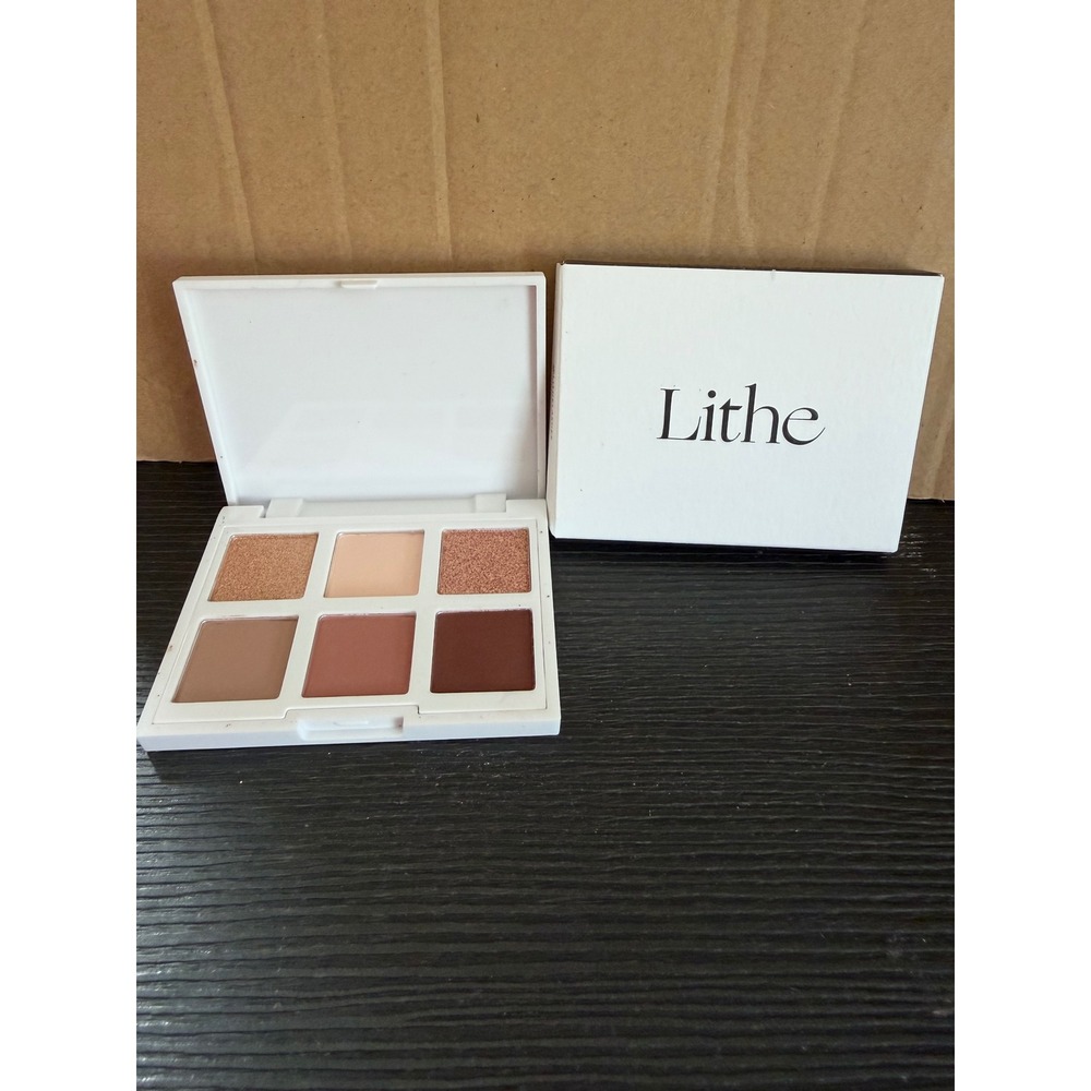 Lithe Night & Day Eyeshadow Palette 6 Shades Shimmer Matte Vegan Cruelty Free